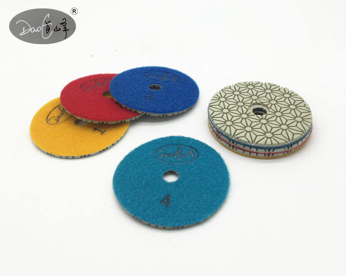 4 Step Polishing Pads